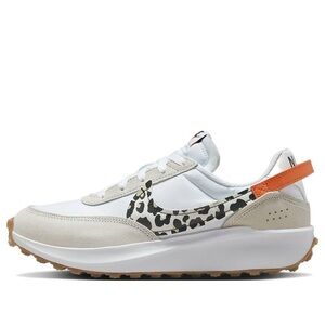 Nike Women's Waffle Debut in white leopard